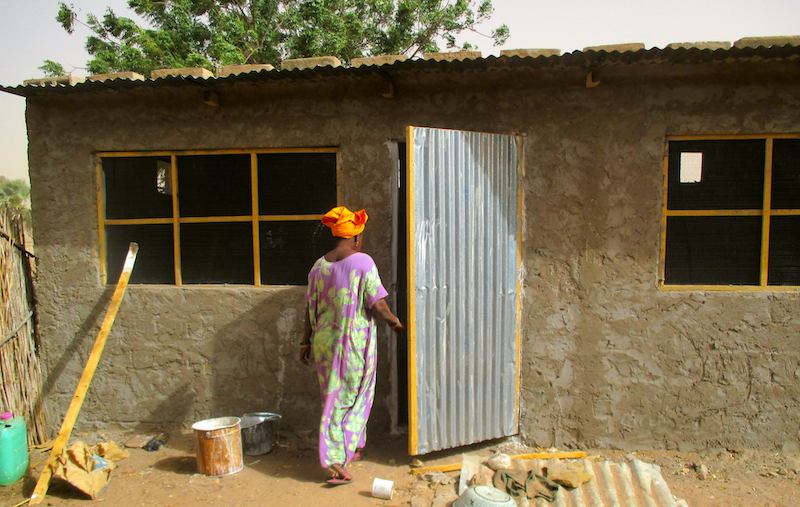 The well-constructed shed can withstand heavy rain, punishing heat, and incursions from curious (and hungry) animals.