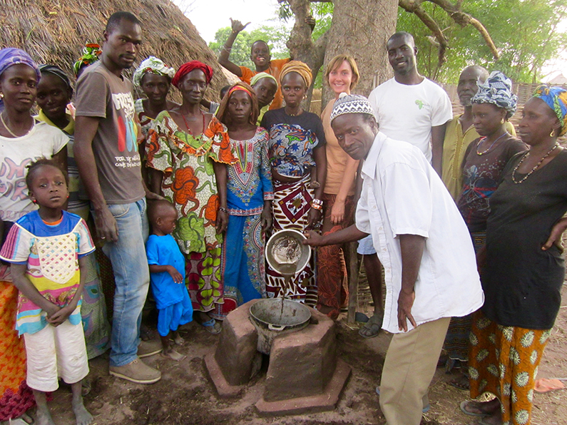 Improved Cookstove Training group