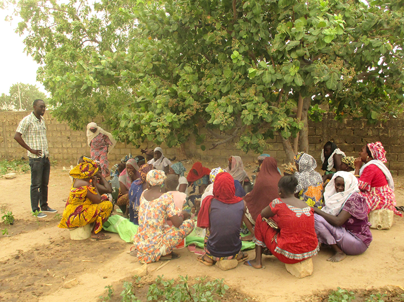 Resting in the shade during Ramadan