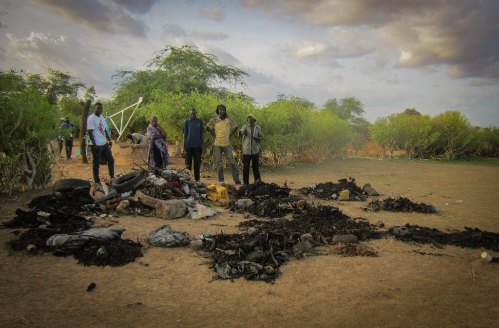 Well rehabilitation: 40 years' worth of trash from the wells Well rehabilitation: 40 years' worth of trash from the wells