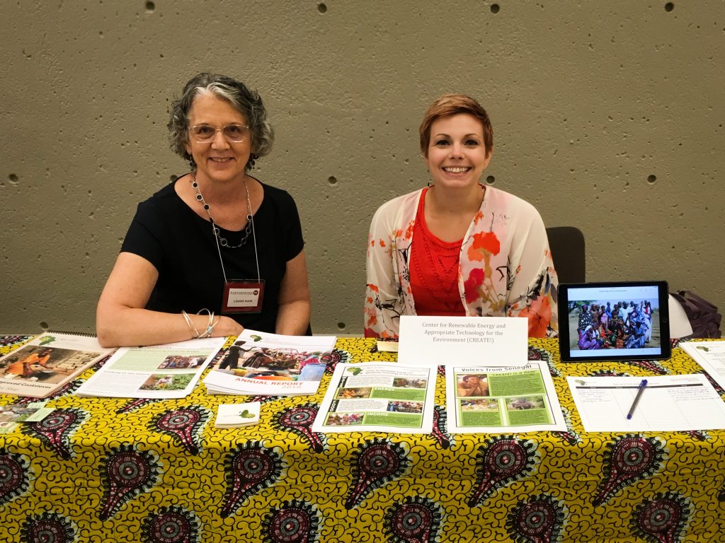Louise and Kaitlyn at the Harvard Global Women's Empowerment Expo