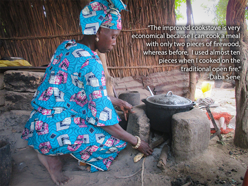 Improved cookstoves are improving living conditions in rural Senegal!